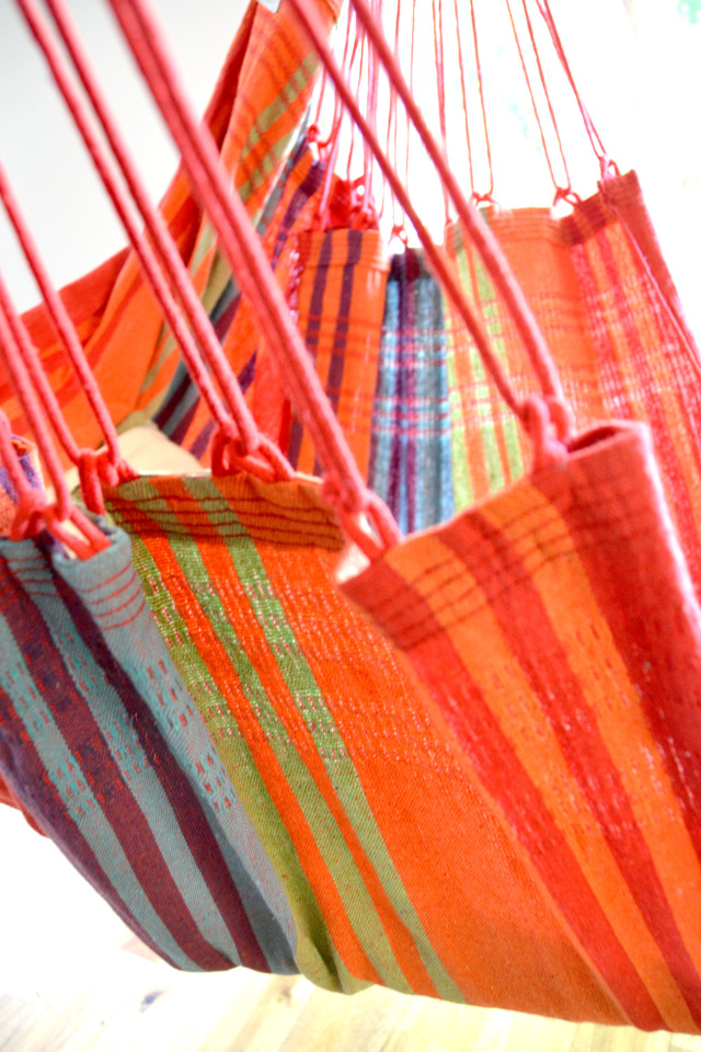 ブラジリアンチェアハンモック(布タイプ） レッドリバー