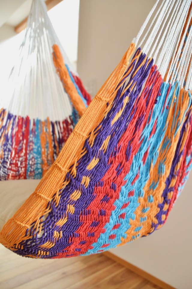 メキシカンチェアハンモック（ネット）ラージ ベージュ