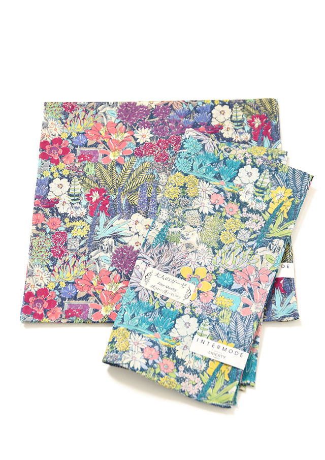 ◆リバティプリントガーゼハンカチ｜Archipelago｜アーキペラゴ【19001207】【27】