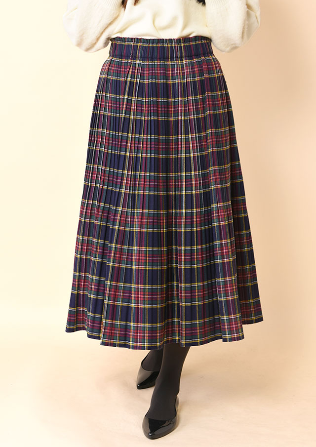 ◇◆チェックプリーツスカート【2533015】【27】