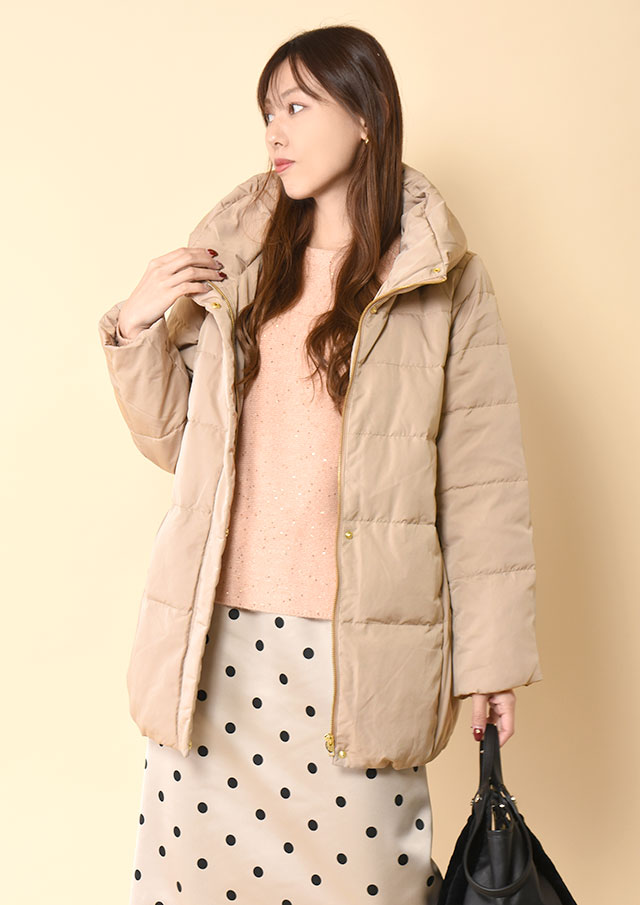 ◇◆ミドル丈ダウンコート【B8559101】【67】