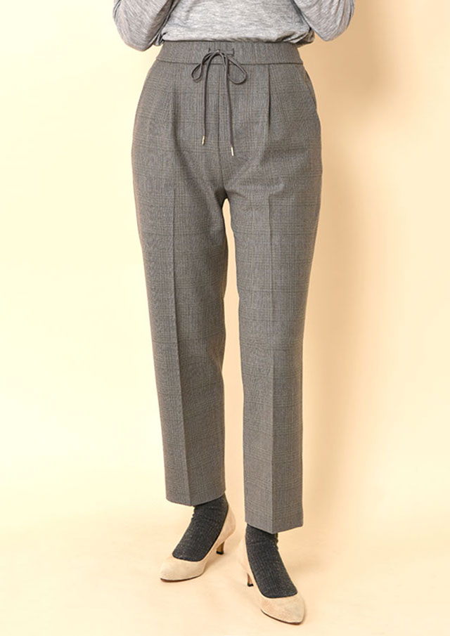 ◆両面起毛イージーテーパードパンツ【H30367】【26】