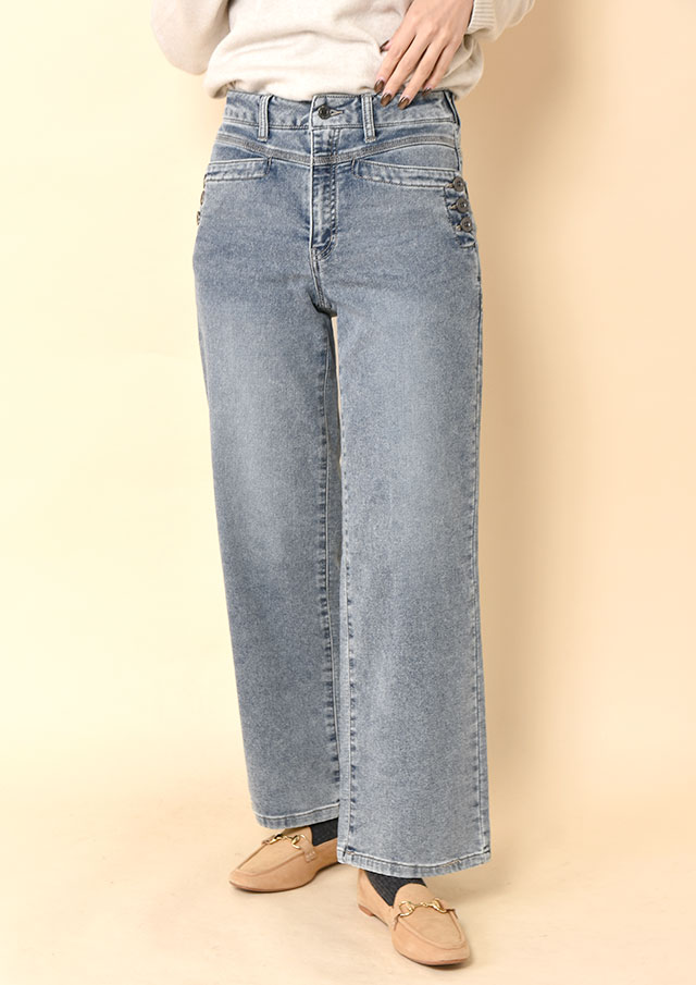 ◇◆セミワイドジョグデニム【HC-578】【61】