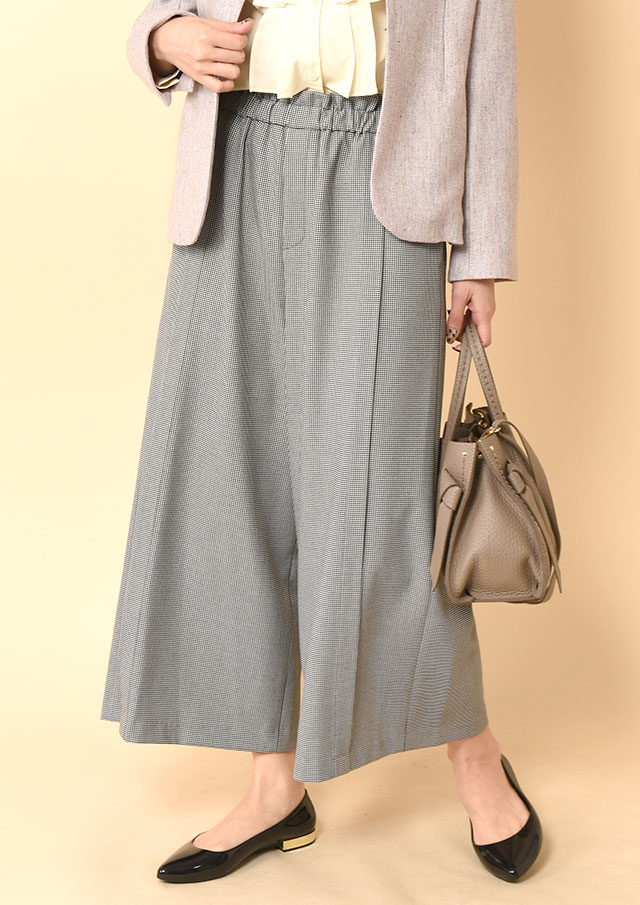 ◆裏起毛クロップドパンツ【HR1726】【26】