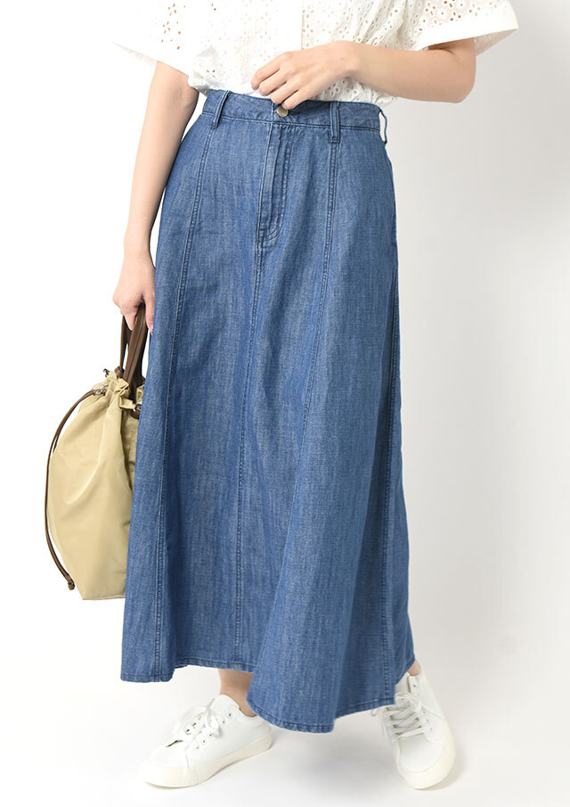 ◆HealthyDENIM｜ヘルシーデニム｜フレアスカート｜BreezyDahlia【11204903】【26】