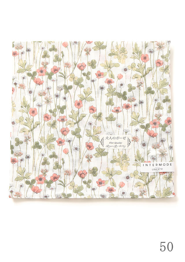 リバティプリントガーゼハンカチ｜Josephine 