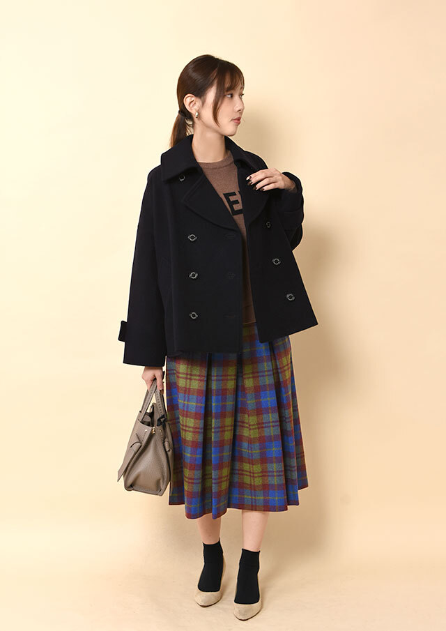 ぴよよさん専用<超美品>O'NEIL OF DUBLIN　プリーツスカート O'Neil of Dublin｜オニール・オブ・ダブリン｜ソフトボックスプリーツ