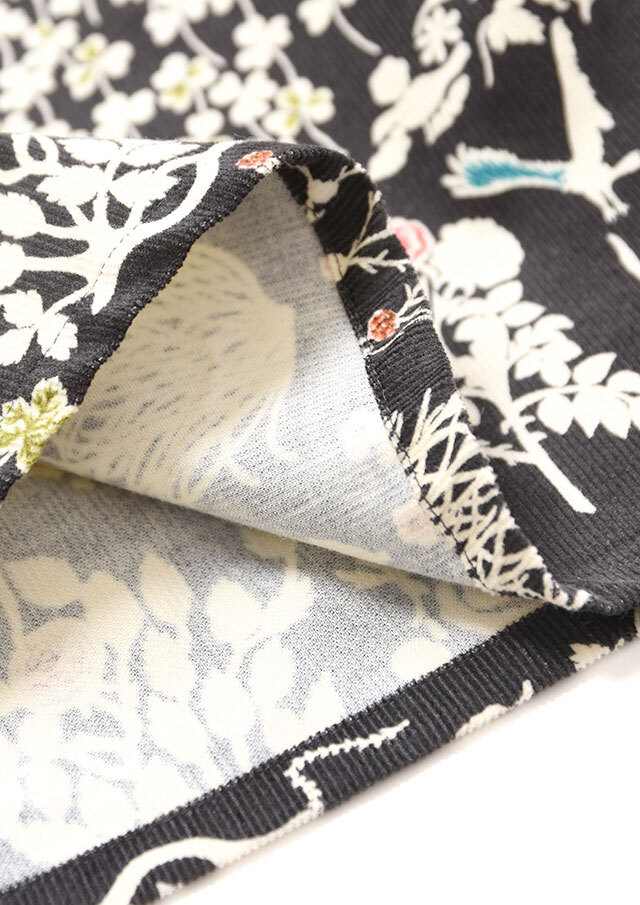 キナコ様 リバティコーデュロイ Aラインワンピース リバティ