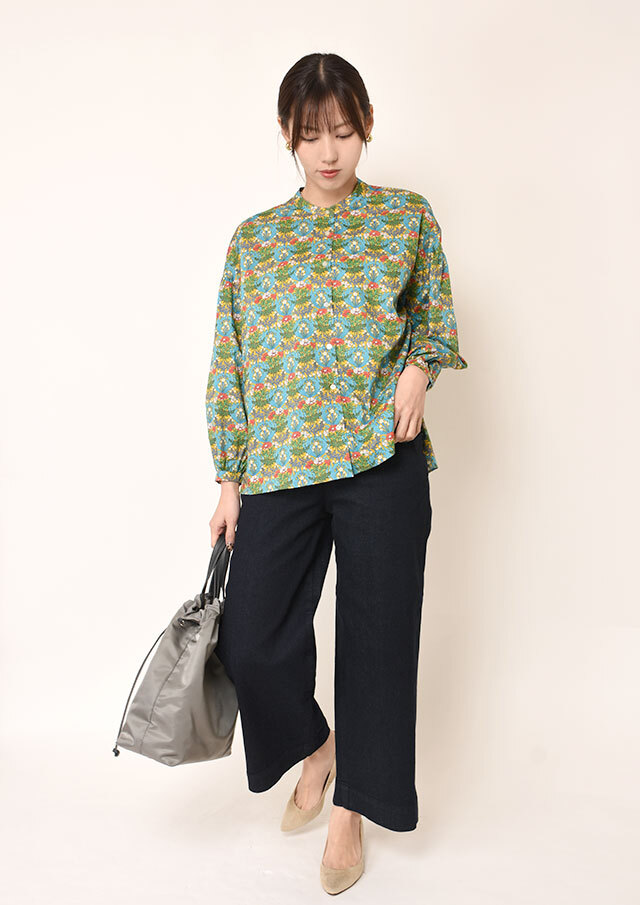 イージーワイドデニムパンツ｜RINSE