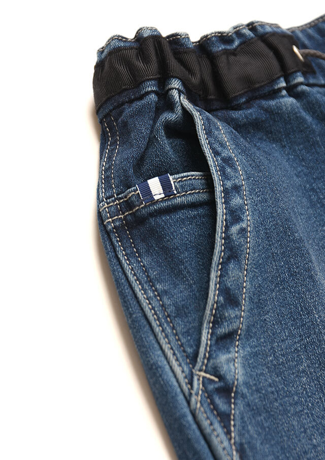 イージーワイドデニムパンツ