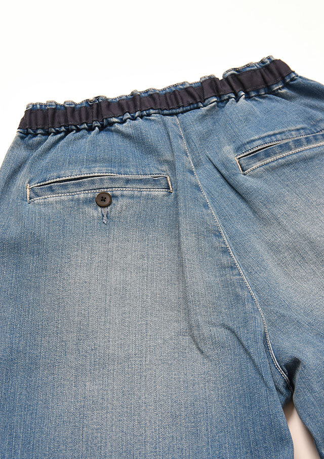 イージーワイドデニムパンツ