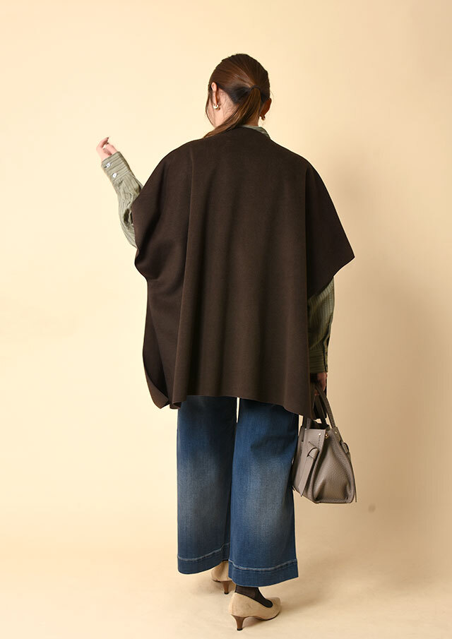 イージーワイドデニムパンツ