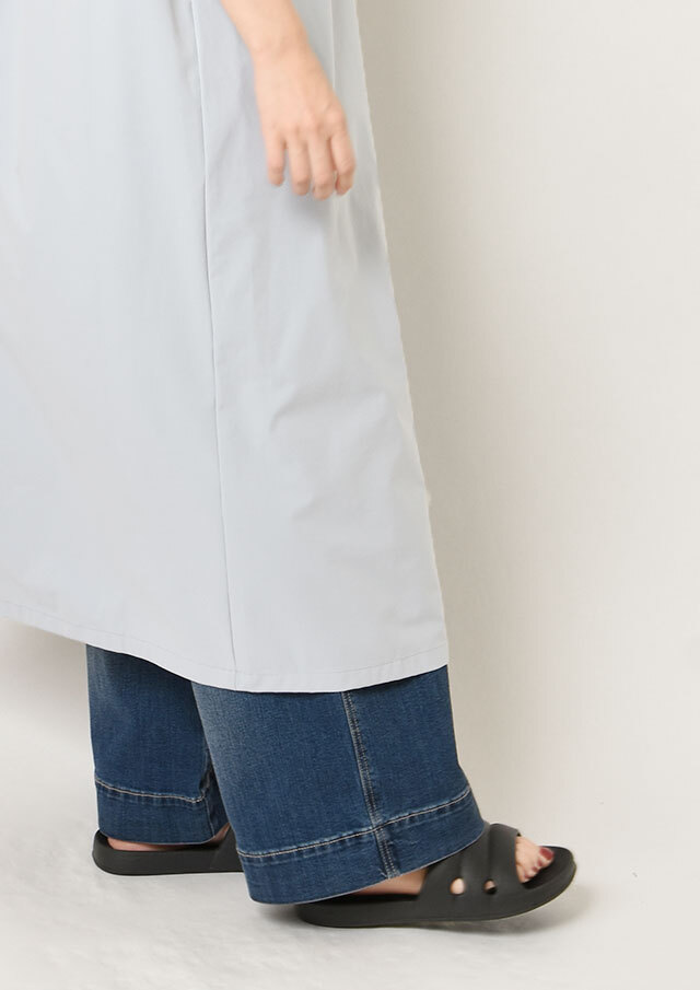 イージーワイドデニムパンツ