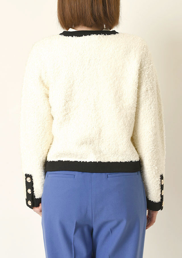 【SALE】ファンシーヤーンカーディガン