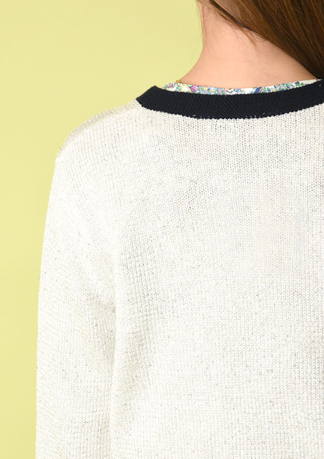 スパンコールニットジャケット スパンコール ニット ジャケット - シルバー | ZARA Japan / 日本