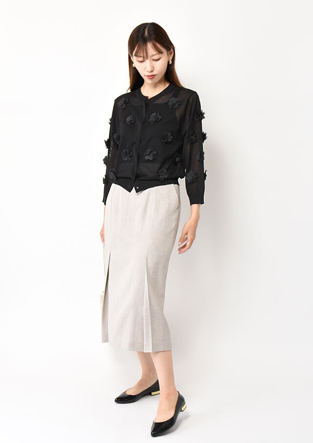 お値下げ！shetokyo シートーキョー デミシアーカーデ 1 美品 ブルー お値下げ！shetokyo シートーキョー デミシアーカーデ 1 美品