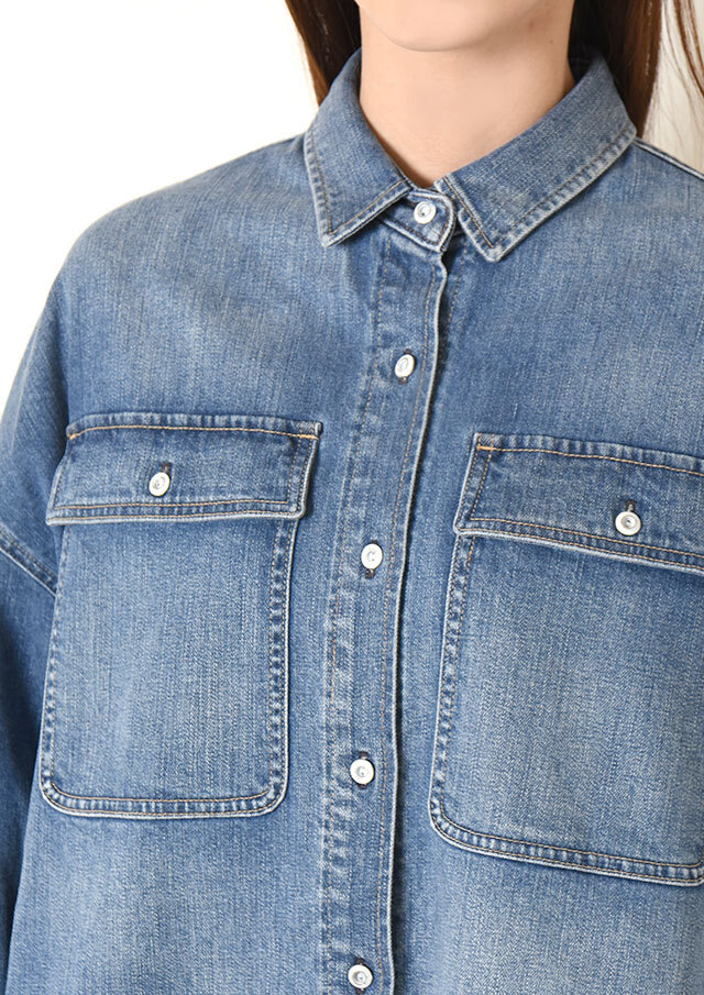Healthy DENIM｜ヘルシーデニム｜Almond｜オーバーシャツ