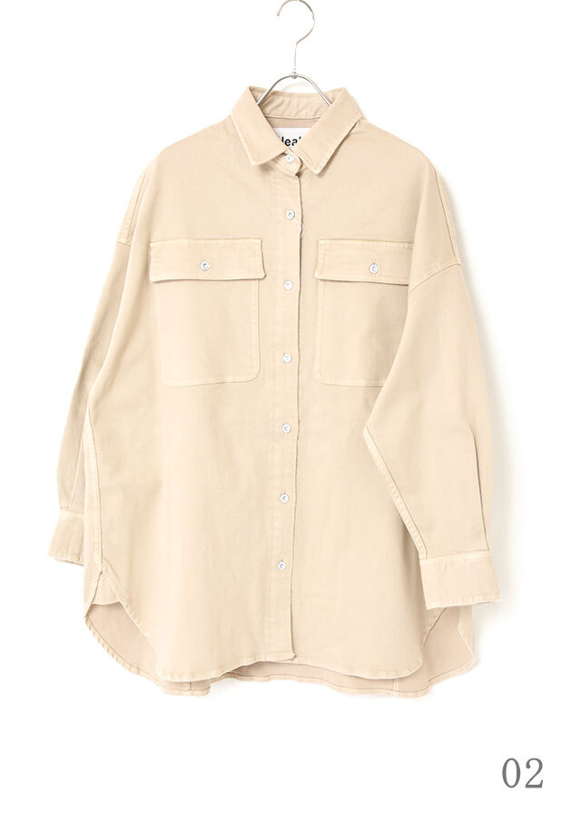 Healthy DENIM｜ヘルシーデニム｜Almond｜オーバーシャツ