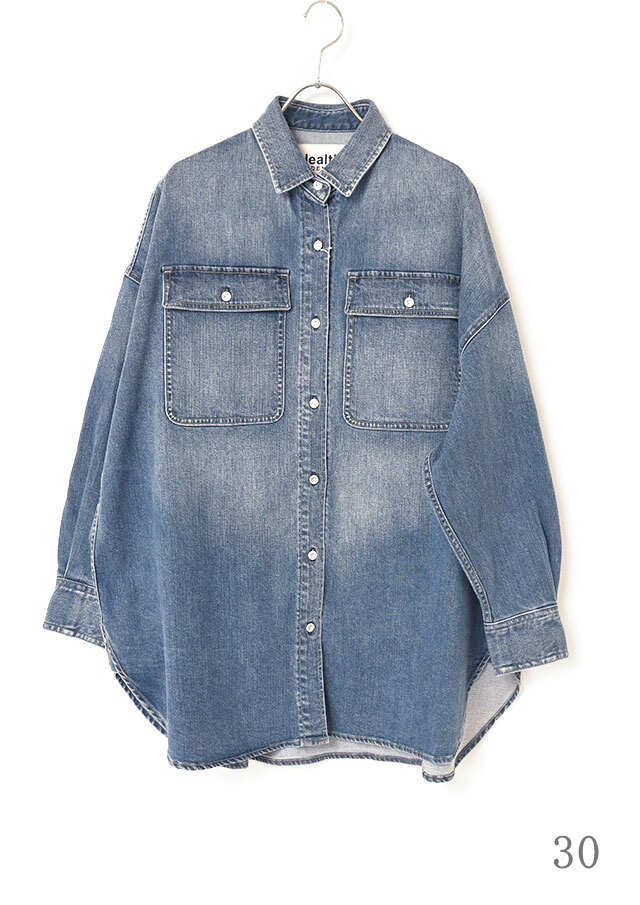 Healthy DENIM｜ヘルシーデニム｜Almond｜オーバーシャツ