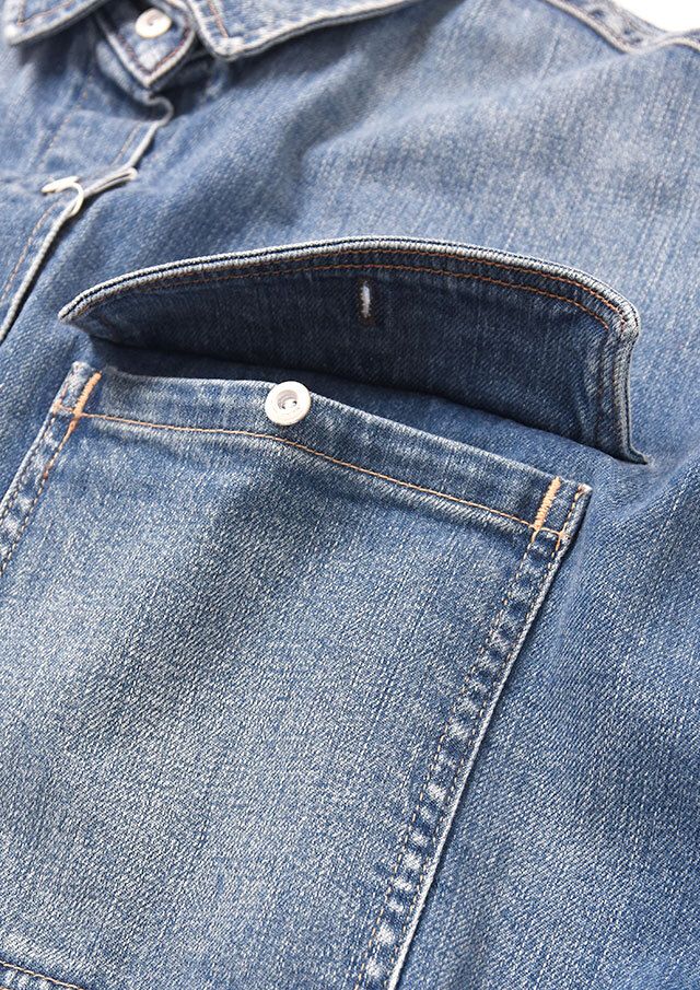 Healthy DENIM｜ヘルシーデニム｜Almond｜オーバーシャツ