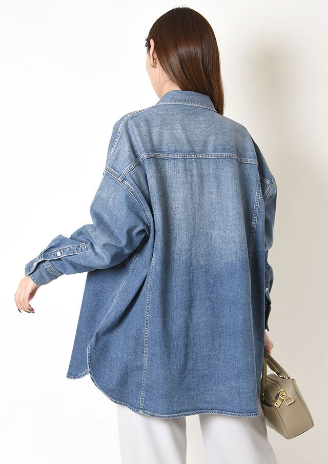 Healthy DENIM｜ヘルシーデニム｜Almond｜オーバーシャツ