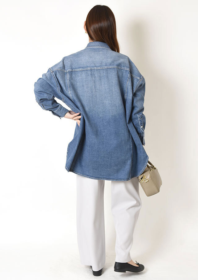 Healthy DENIM｜ヘルシーデニム｜Almond｜オーバーシャツ