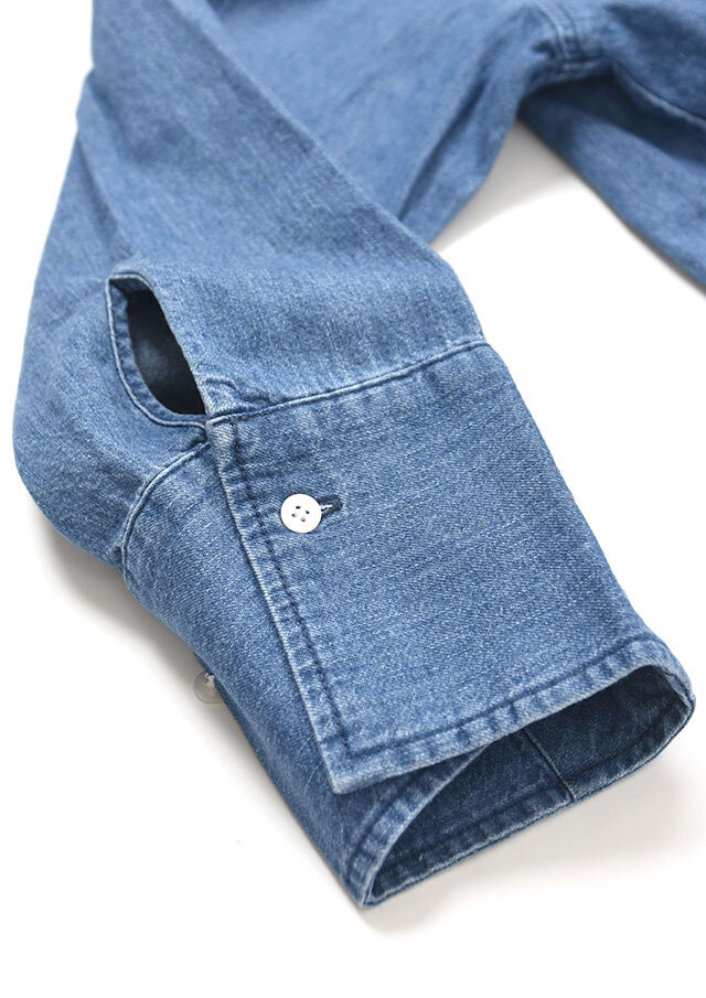 【ヘルシーデニム】Healthydenim　SP DENIM BIG　シャツ セール】ビッグシャツワンピース Almond Long Shirt【Healthy