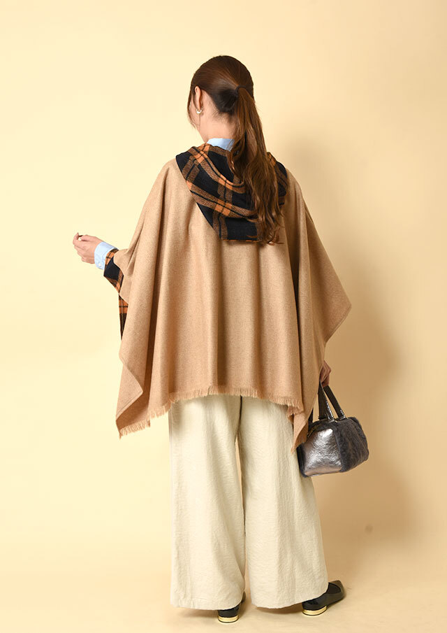 小物 GroundY DOBBY WOOL TWO-TONE COLOR STOLE GroundY DOBBY WOOL TWO-TONE COLOR STOLE