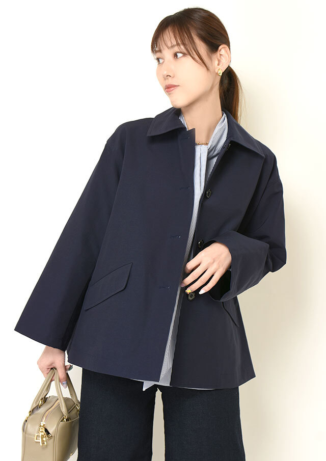 【今期】Traditional Weatherwear ショートコート　Sサイズ Traditional Weatherwear｜トラディショナル ウェザーウェア｜LINTON SHORT