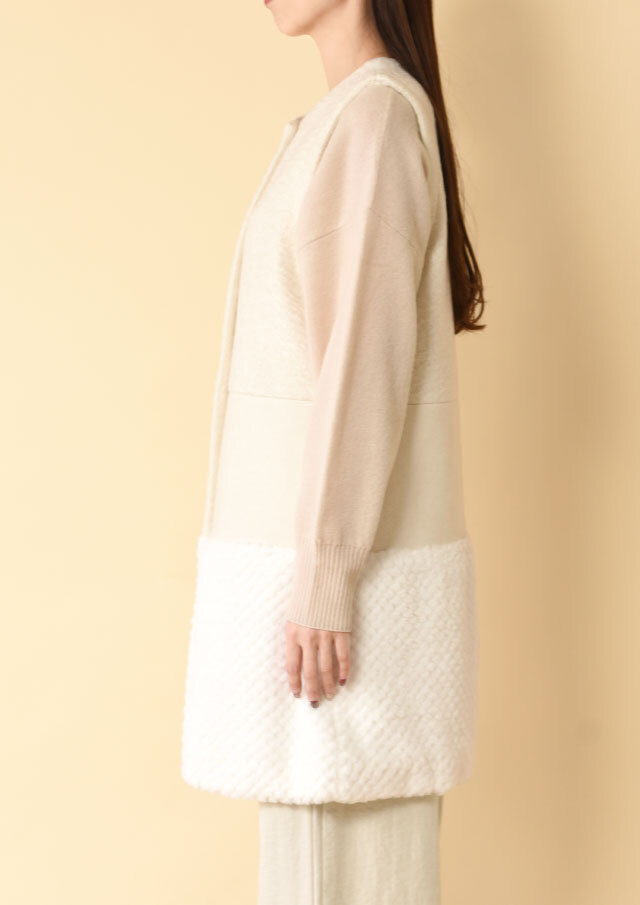 エコファーコンビミドルジレ