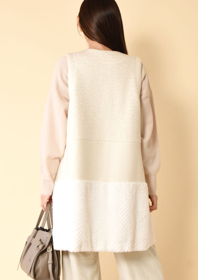 エコファーコンビミドルジレ