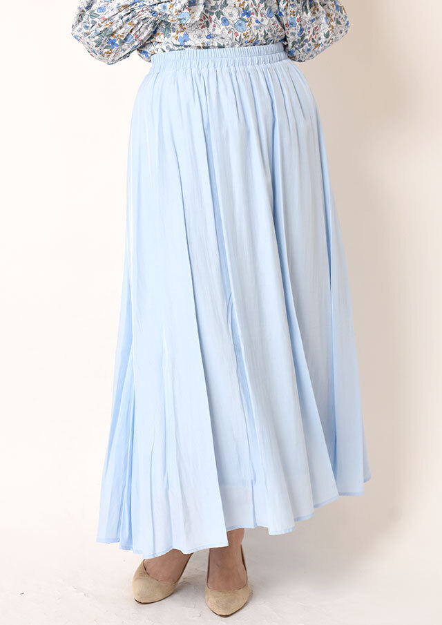 ◆エアリーカラーギャザースカート【H19250】【27】