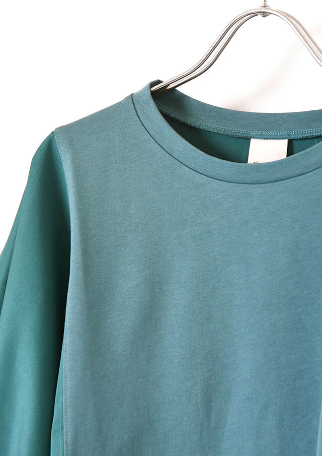 WHEATandSILVER KAI ブルー ドルマン シャツ カットソー WEB限定カラー】スキッパードルマンTシャツ(カットソー