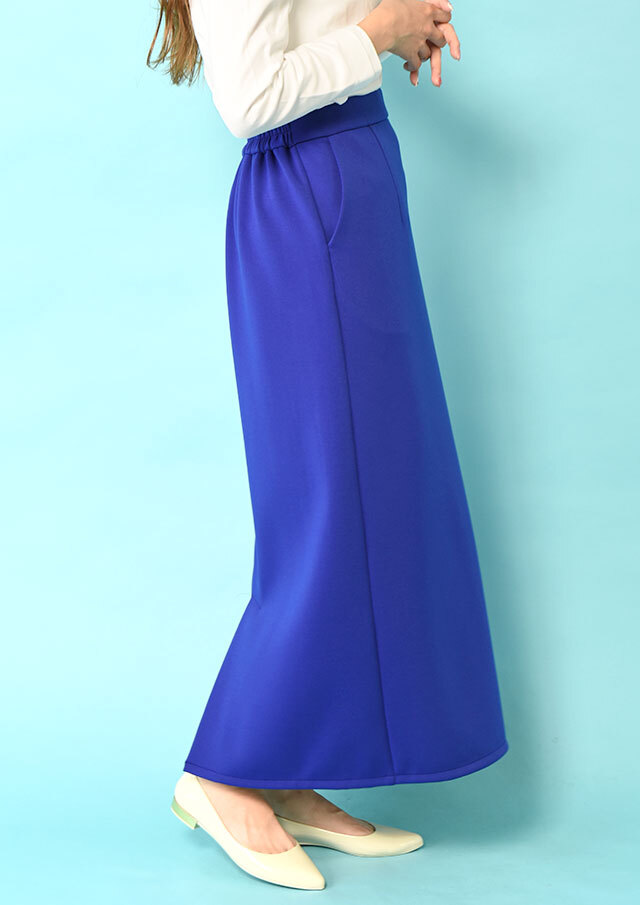 Shalom シャローム　パンツスカート　水色 ティアードランダムプリーツスカート | BOTTOMS | 元町ゼラール公式