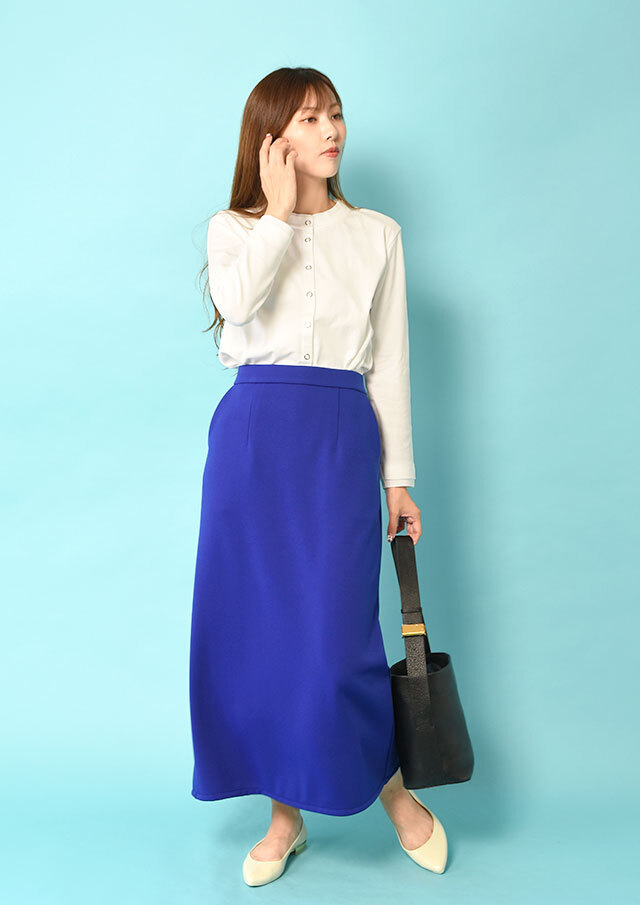 アクアスーティングジャージナロースカート