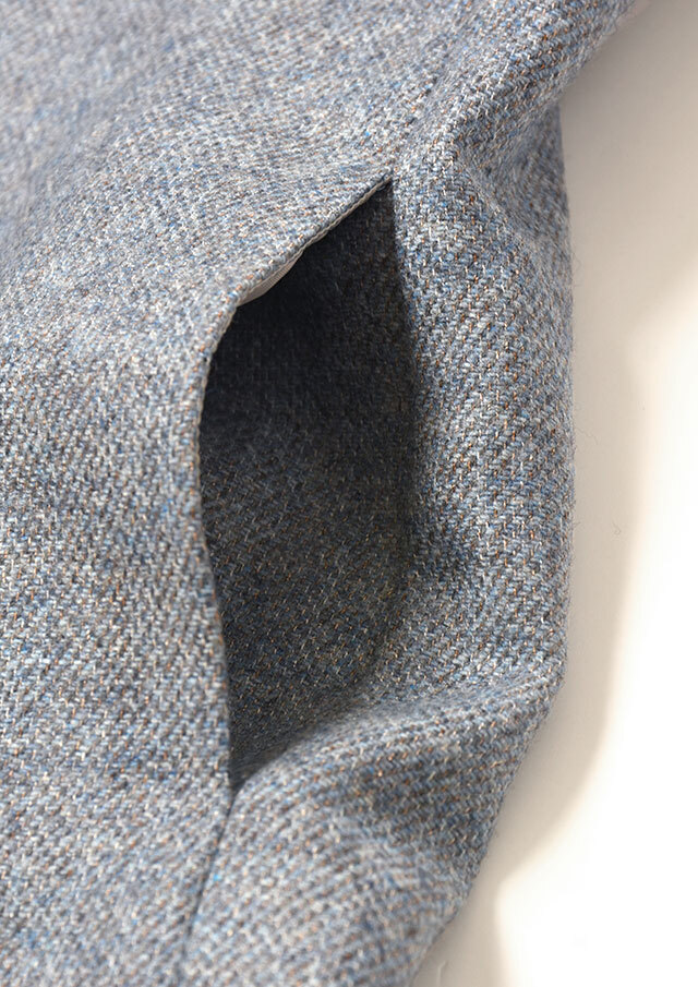 ハナエモリ ツイードノーカラージャケット マルチカラー 40 日本製 ハナエモリ ツイードノーカラージャケット マルチカラー 40 日本製