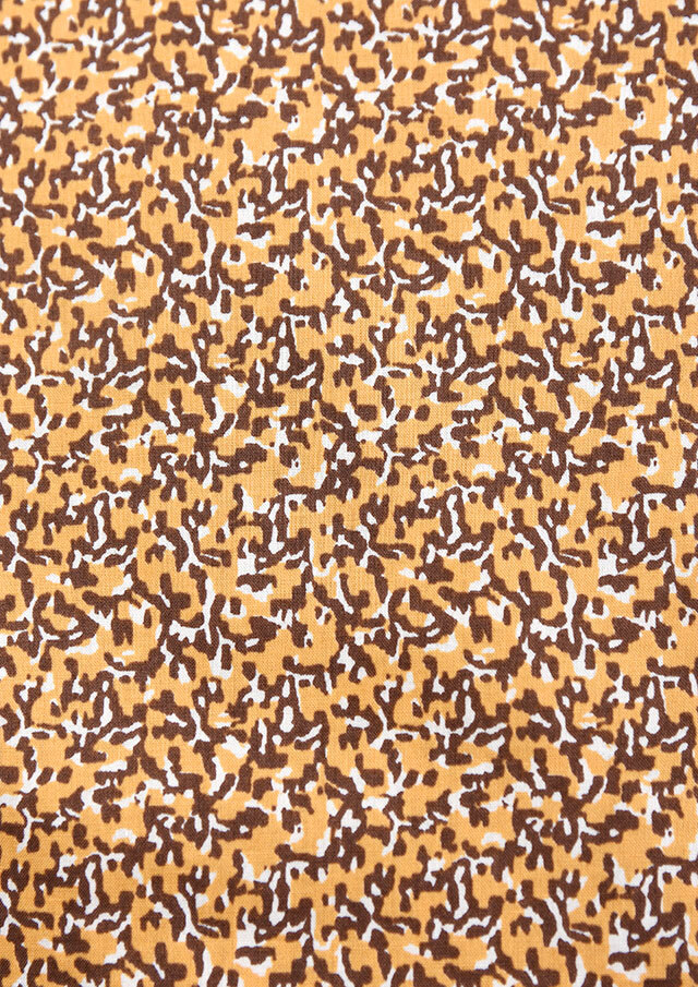 リバティバンドカラーウエスト切替ワンピース