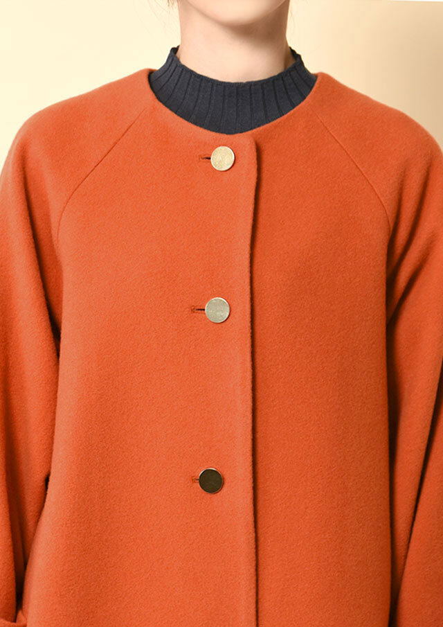 ウールモッサ2WAYロングコート