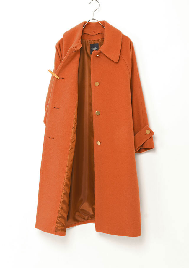 ウールモッサ2WAYロングコート