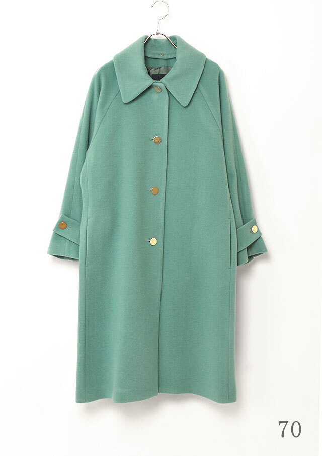 ウールモッサ2WAYロングコート