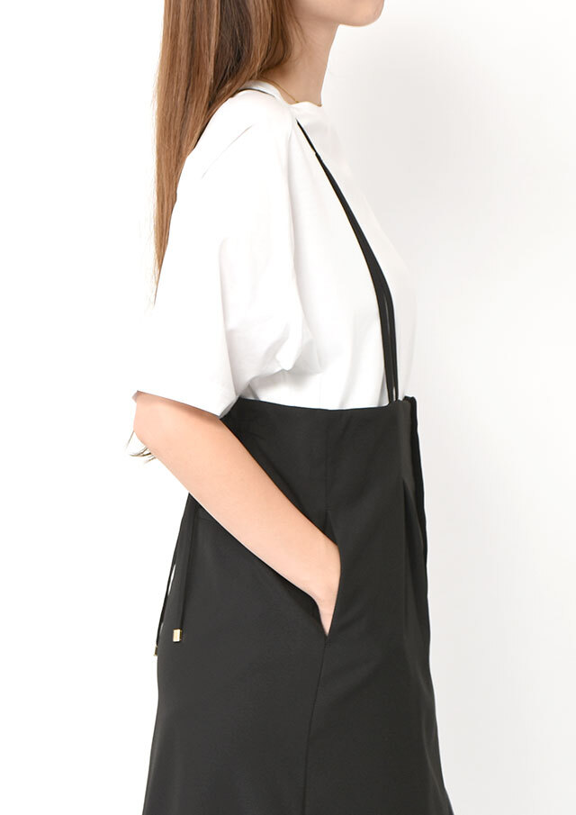 ジョーゼットサロペットスカート