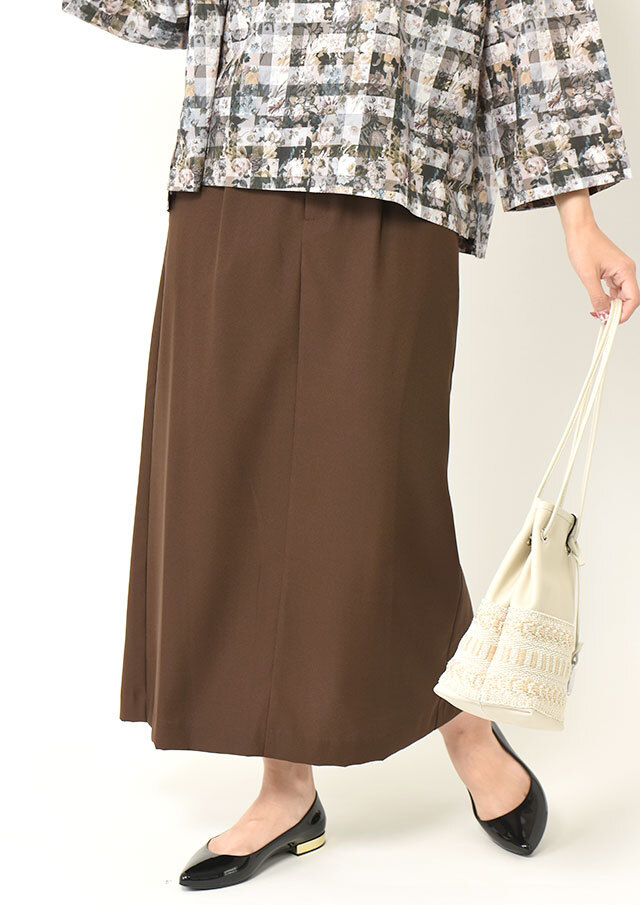 ジョーゼットサロペットスカート