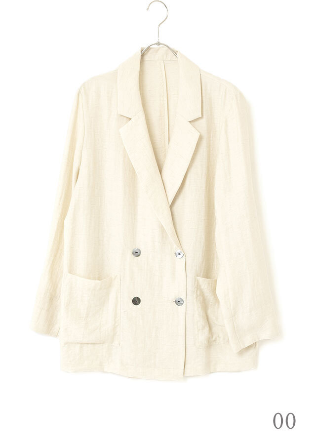 レーヨンナイロンツイルテーラーカラージャケット