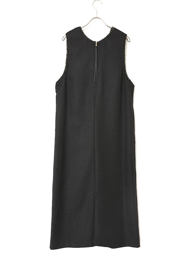 ツイードフリンジ2WAYジャンパースカート