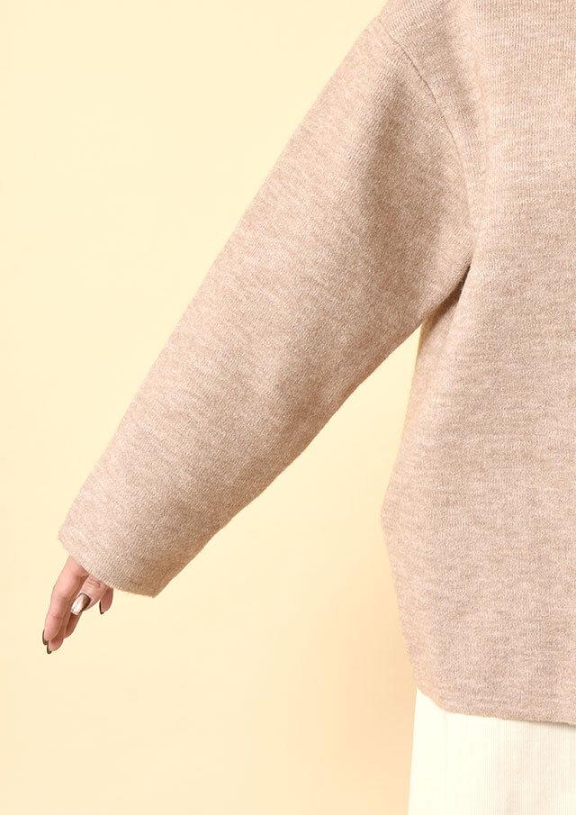 ダブルフェイスニットジャケット