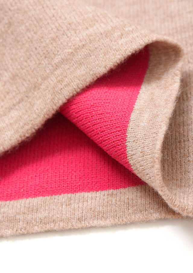 ダブルフェイスニットジャケット