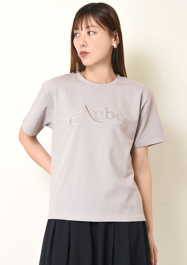 ◆パールロゴTシャツ【H7611007】【27】
