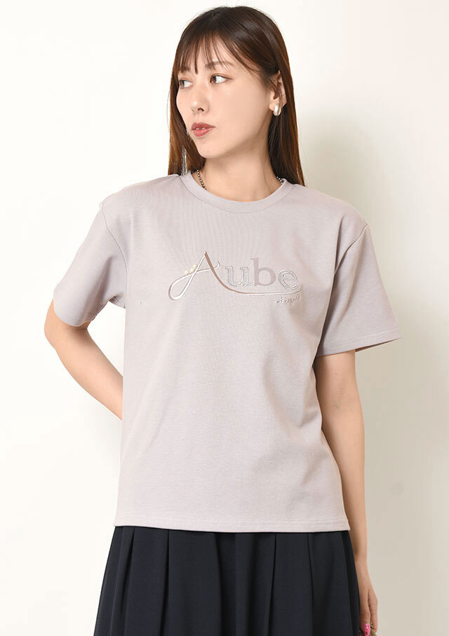 ◆パールロゴTシャツ【H7611007】【27】
