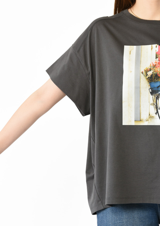 フォトプリントビッグTシャツ