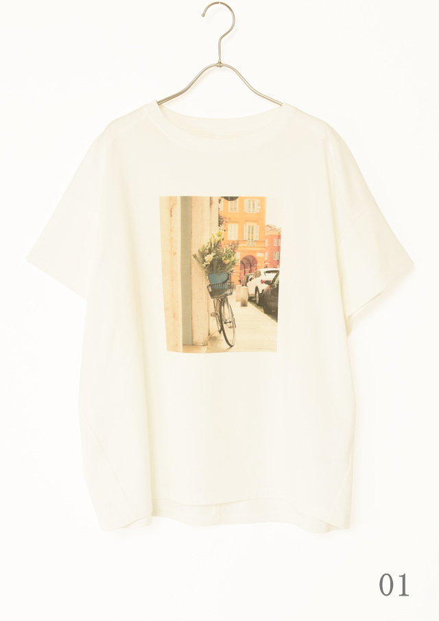 フォトプリントビッグTシャツ